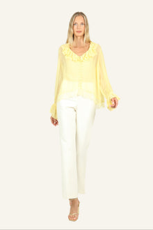 Davina Blouse | Lemon Sorbet