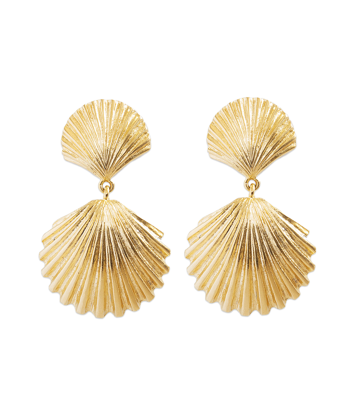 De la Mer Shell Earrings - Loren Hope