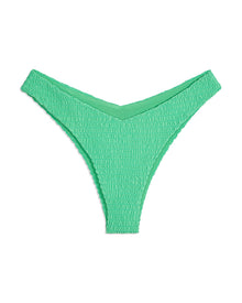 Delilah Smocking Bikini Bottom | Bright Green