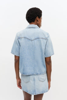 Denim Shirt | Light Blue Stone