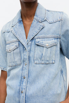 Denim Shirt | Light Blue Stone