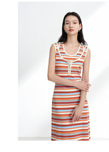 Dopamine Slip Dress | Brown