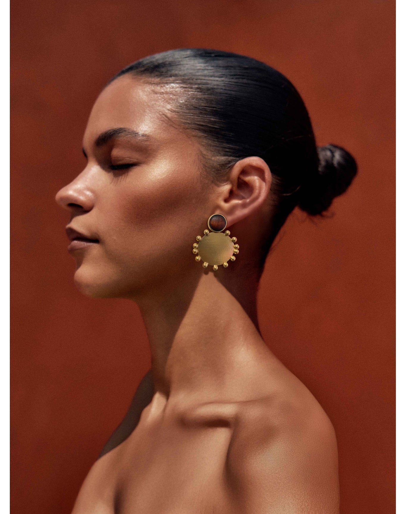 Dota Earring | Gold-Plated Brass