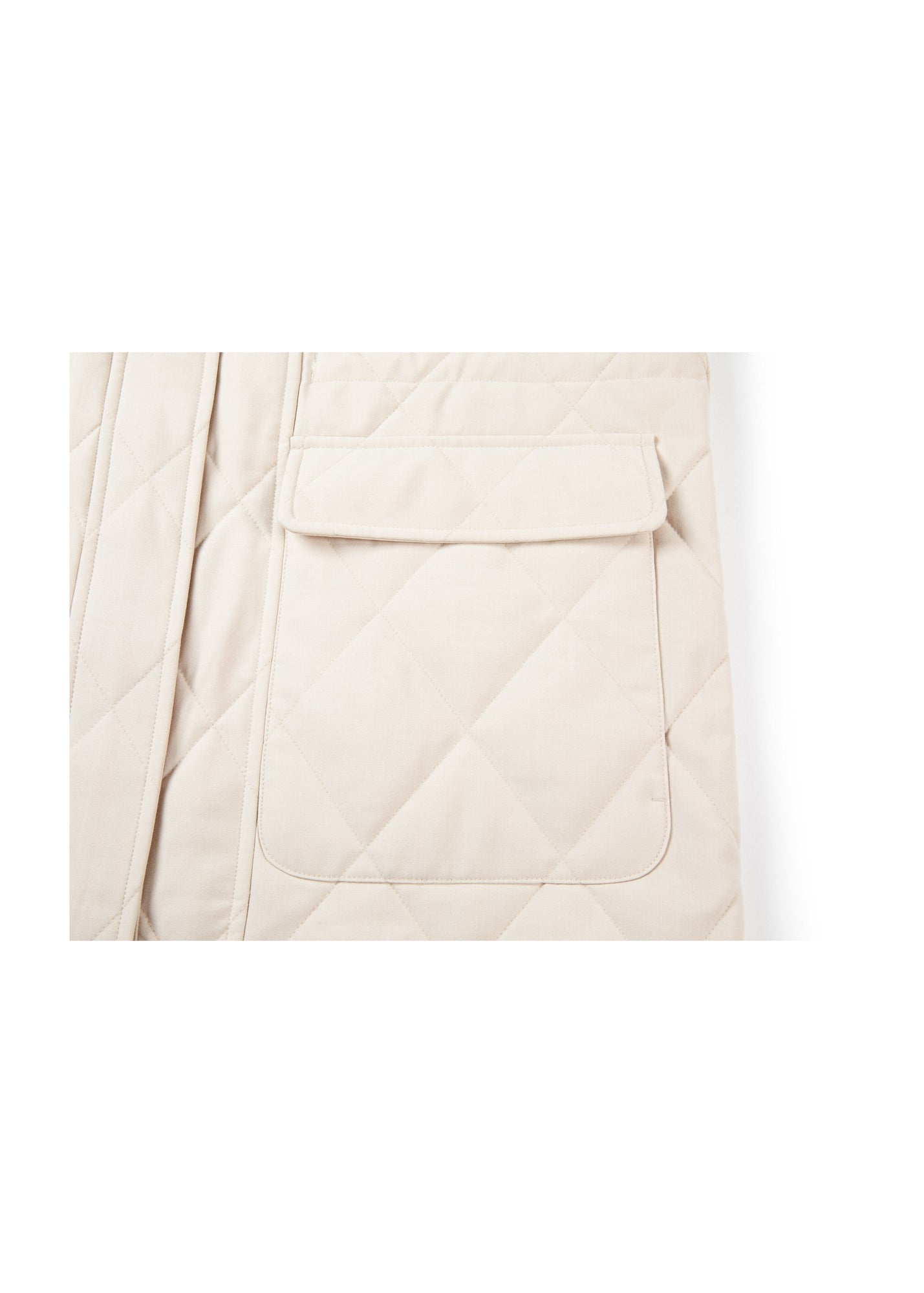 Down Jacket | Beige