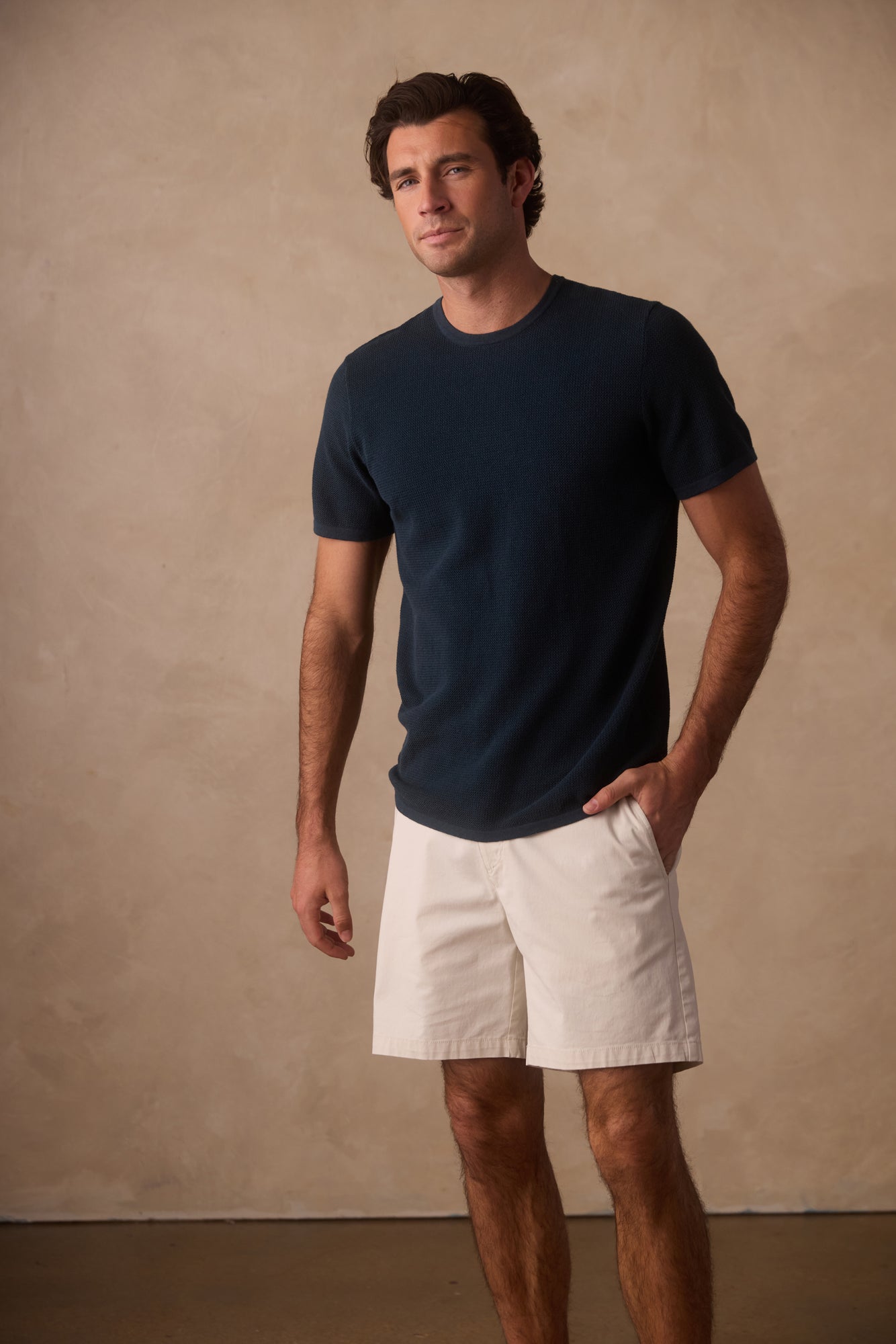Men | Driftknit Sweater Tee | Dark Oasis