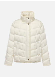 Duck Down Jacket | White