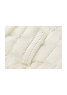 Duck Down Jacket | White
