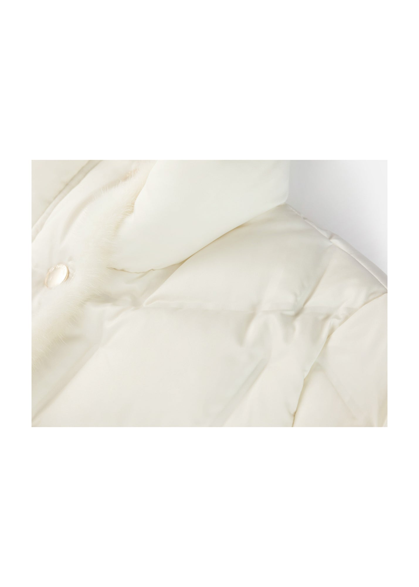 Duck Down Jacket | White