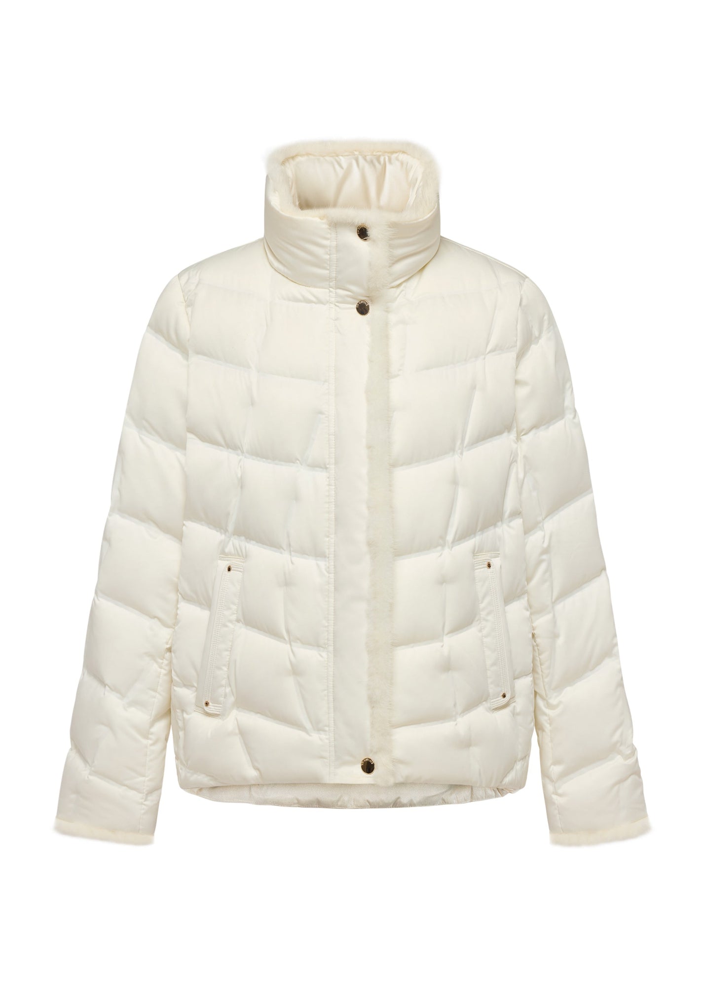Duck Down Jacket | White