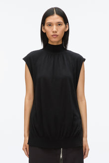 Mockneck Shell | Black