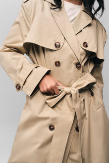 Womens | Classic Trench Coat | Khaki
