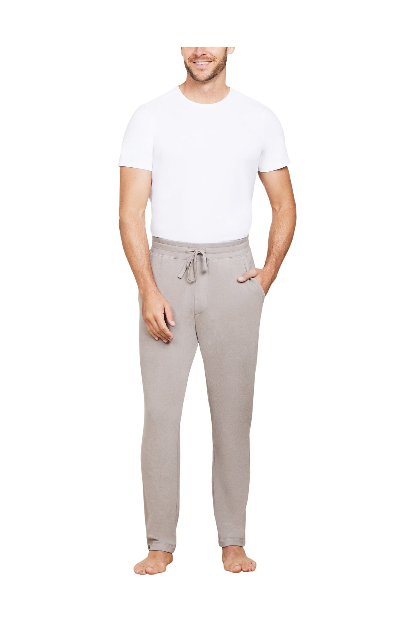 Mens | Malibu Collection Brushed Fleece Pant | Nickel