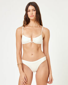 Peyton Bikini Top | Cream