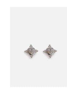 Earring | Silver/Red Agate