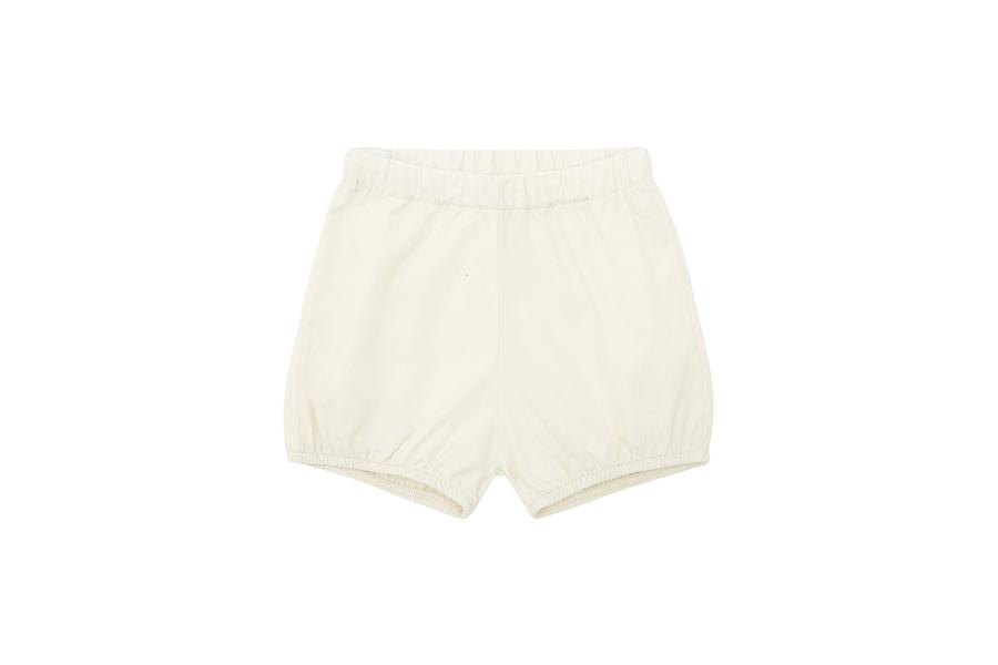 Copy of Organic Cotton Woven Bloomer Shorts | Ecru - No Dye