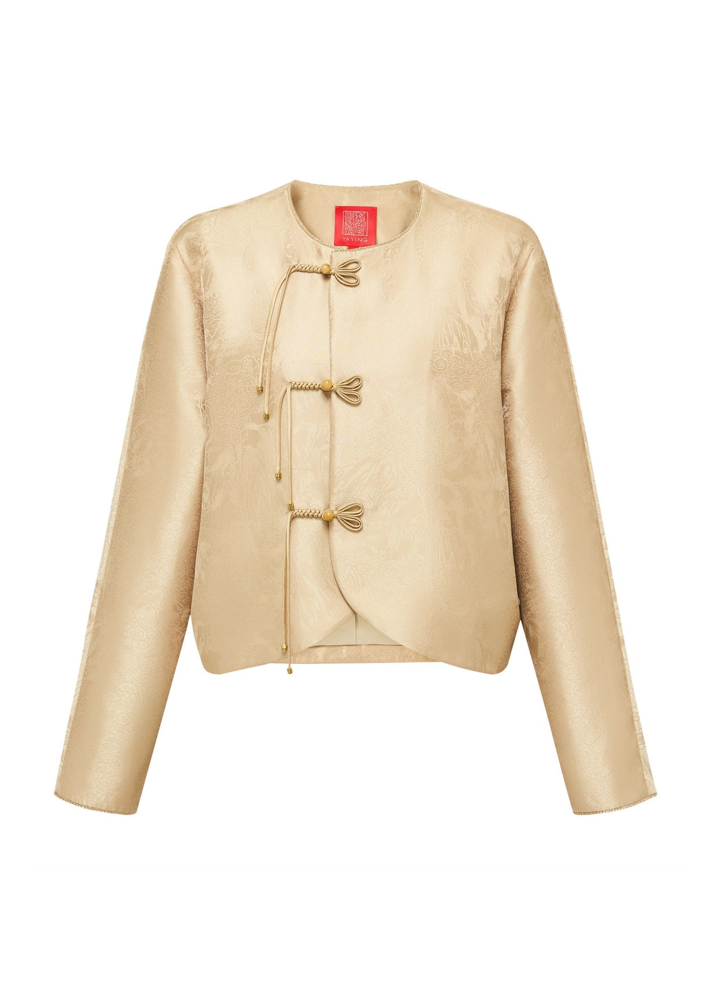 Elegant Chinese-style Jacket | Khaki