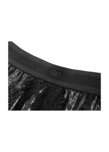 Elegant High-Waist Skirt | Black