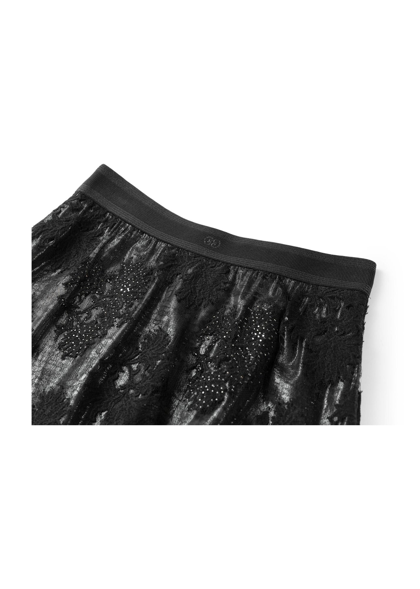 Elegant High-Waist Skirt | Black