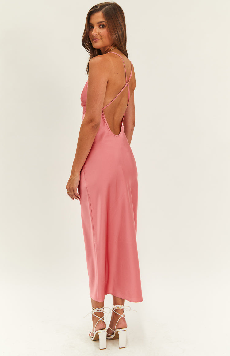 Elery Midi Dress | Pink