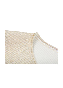 Embellished Knit Top | Beige
