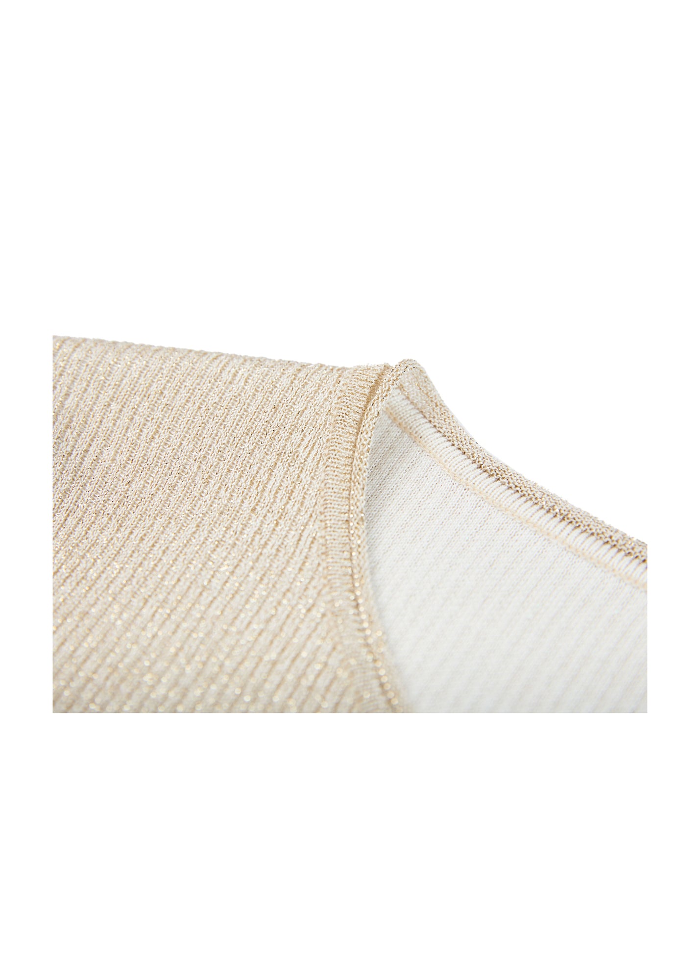 Embellished Knit Top | Beige