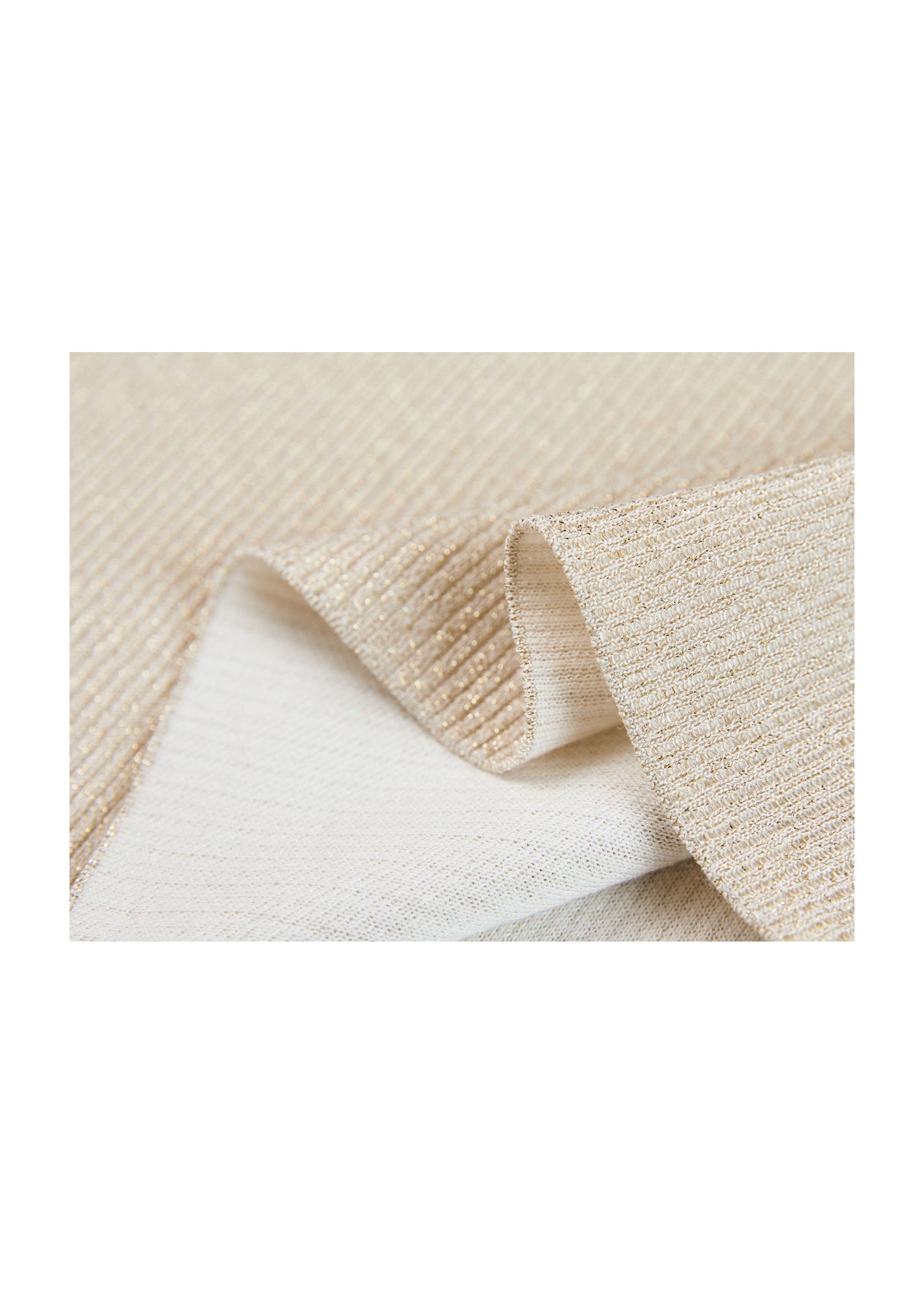 Embellished Knit Top | Beige