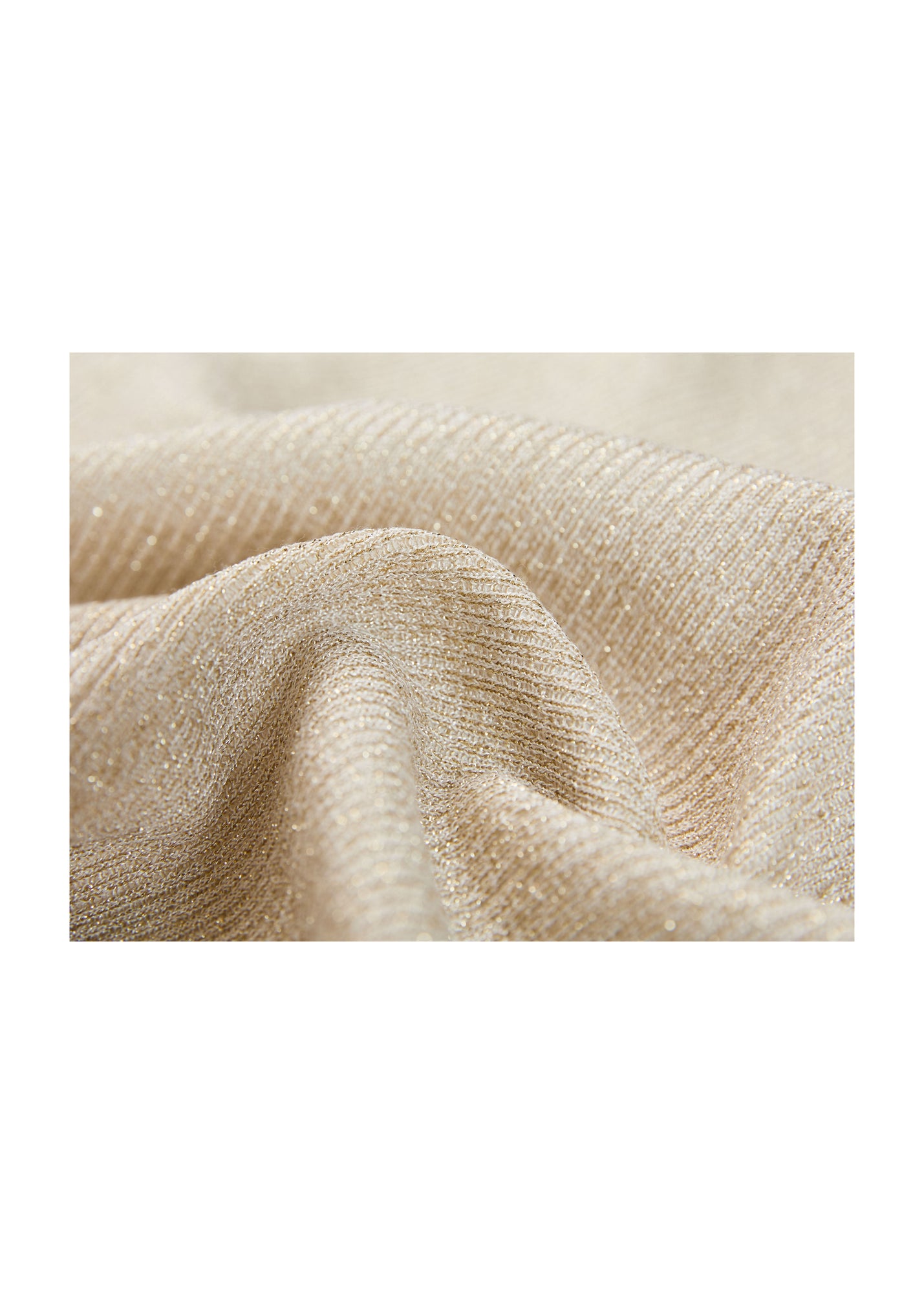 Embellished Knit Top | Beige