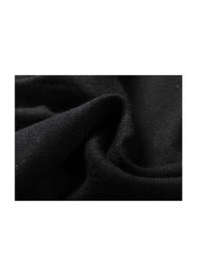 Embroidered Cashmere Shawl | Black