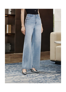Embroidered Jeans | Blue