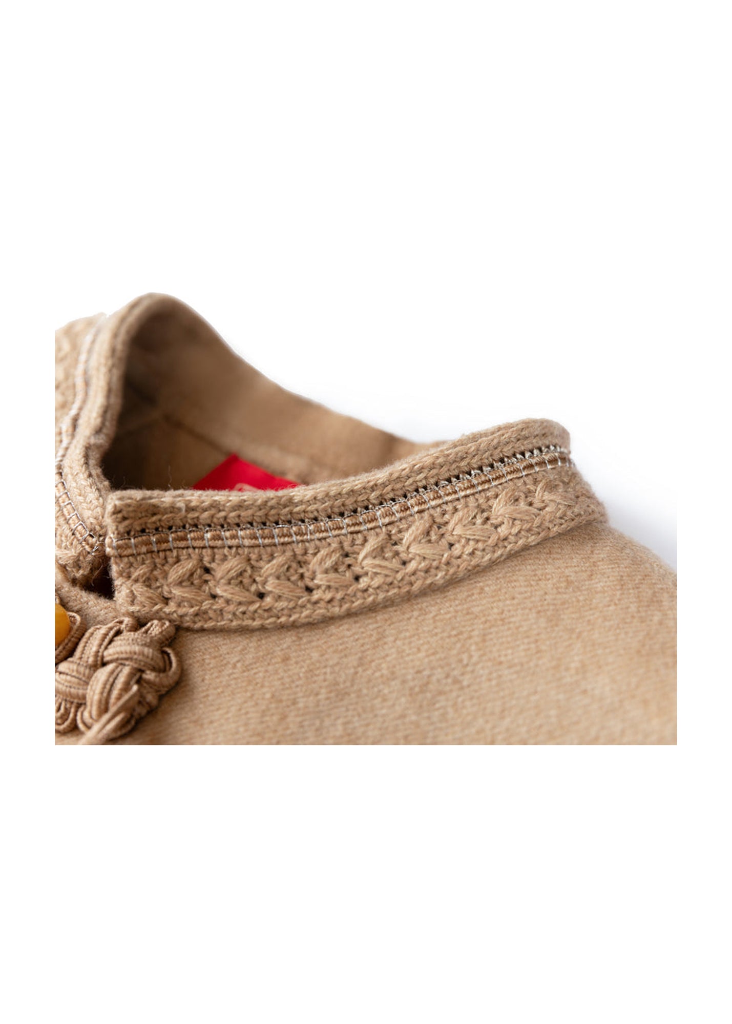 Embroidered Shirt | Camel