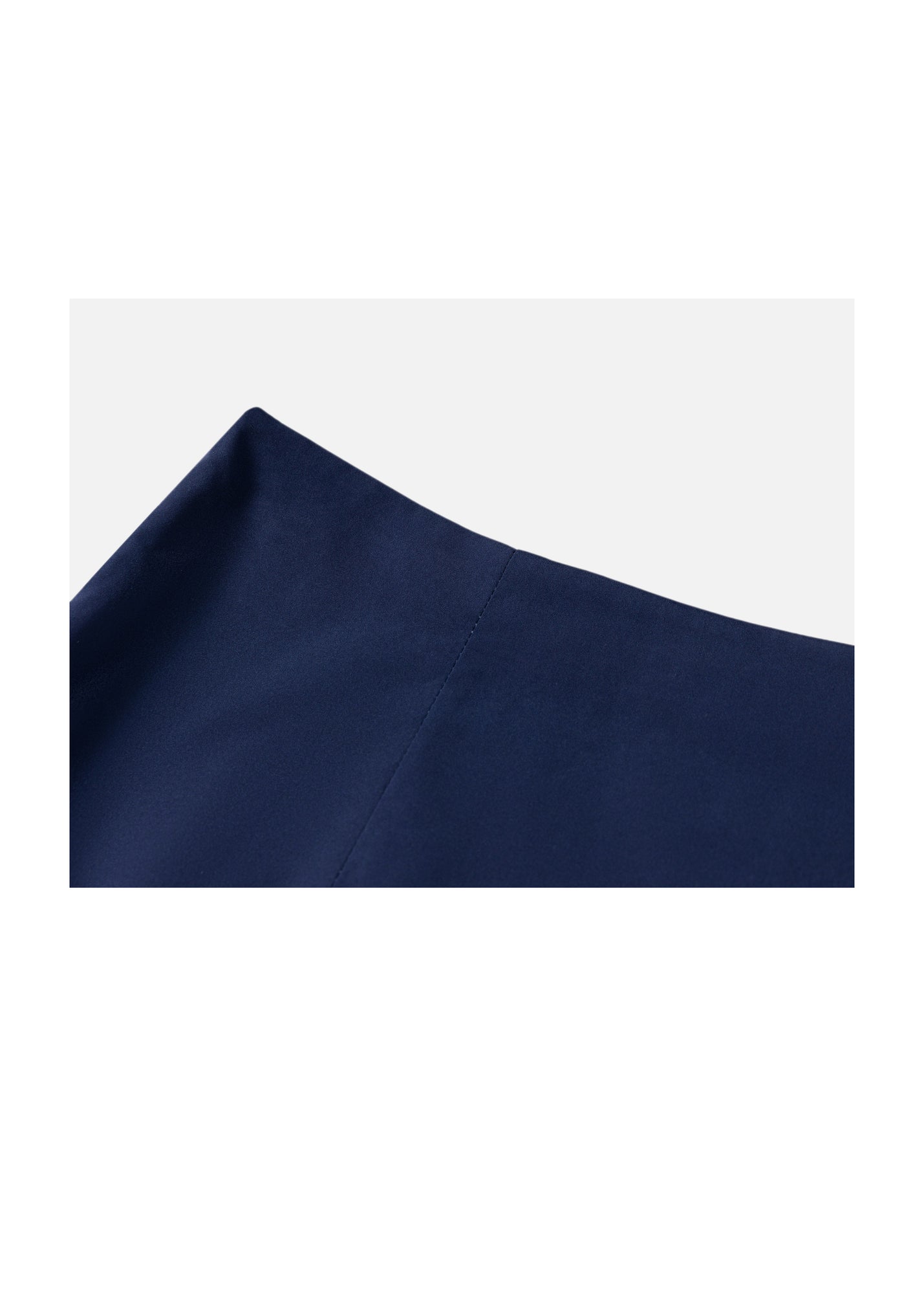 Ethnic Polyester Skirt | Navy