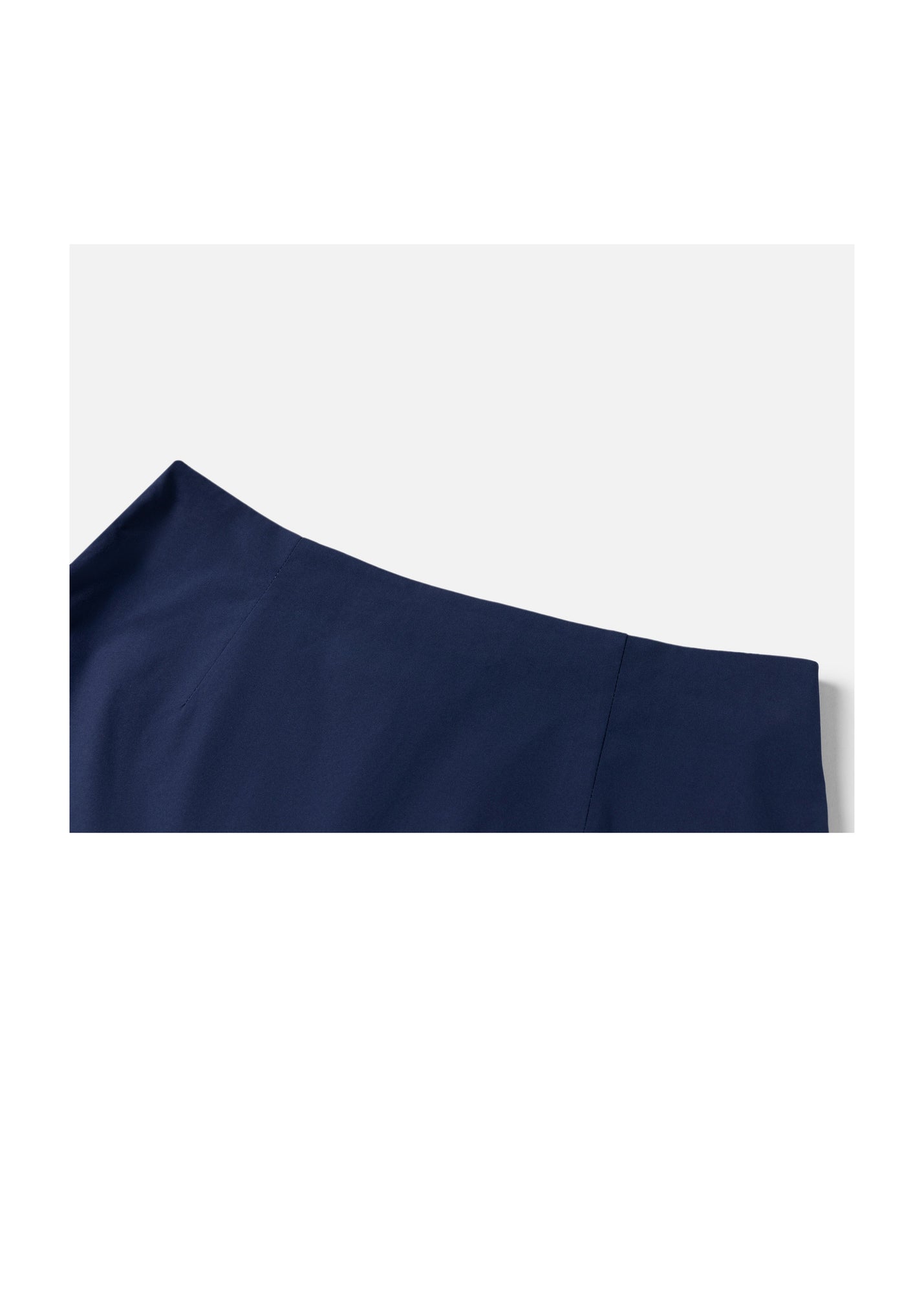Ethnic Polyester Skirt | Navy
