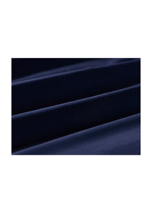 Ethnic Polyester Skirt | Navy