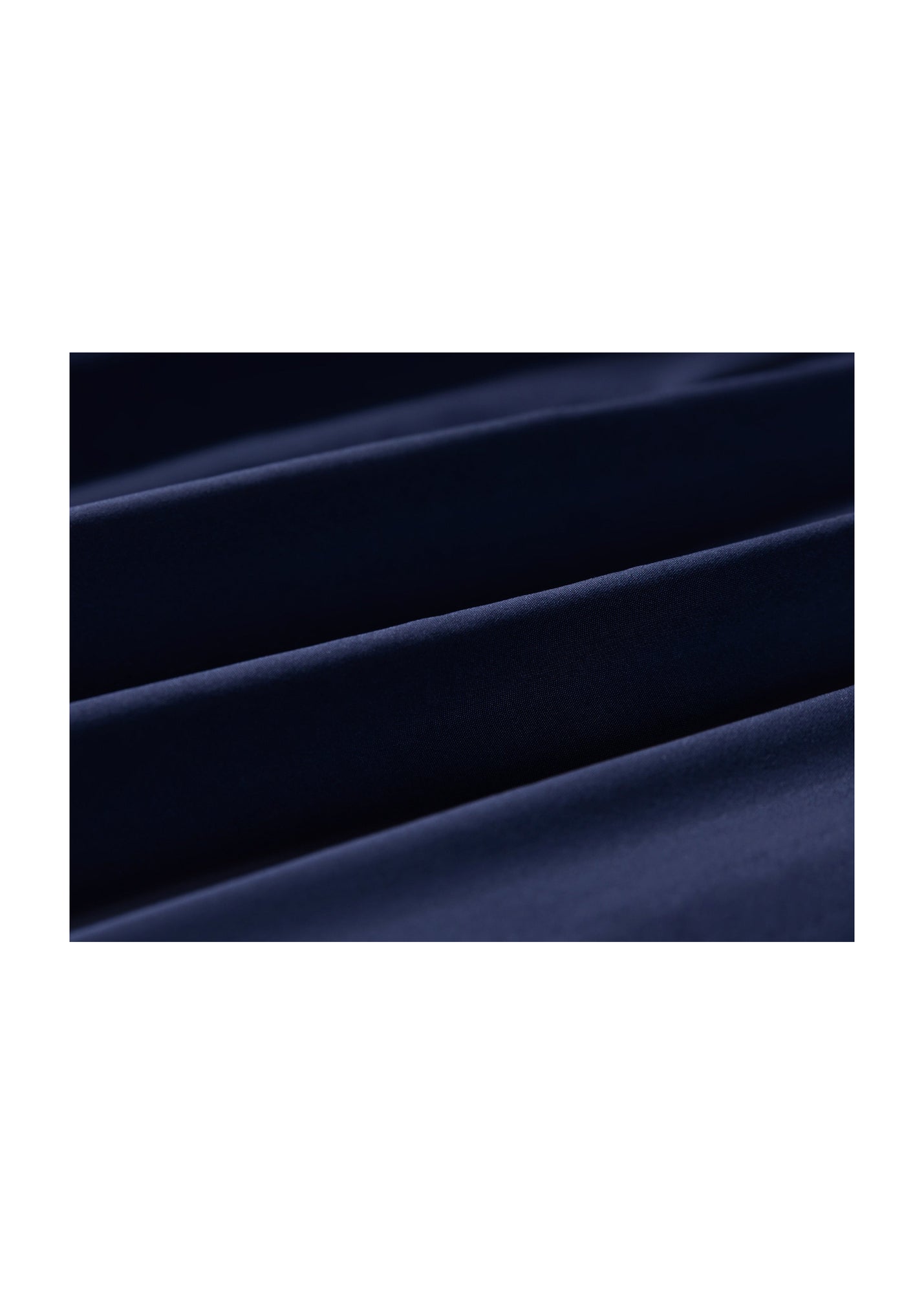 Ethnic Polyester Skirt | Navy