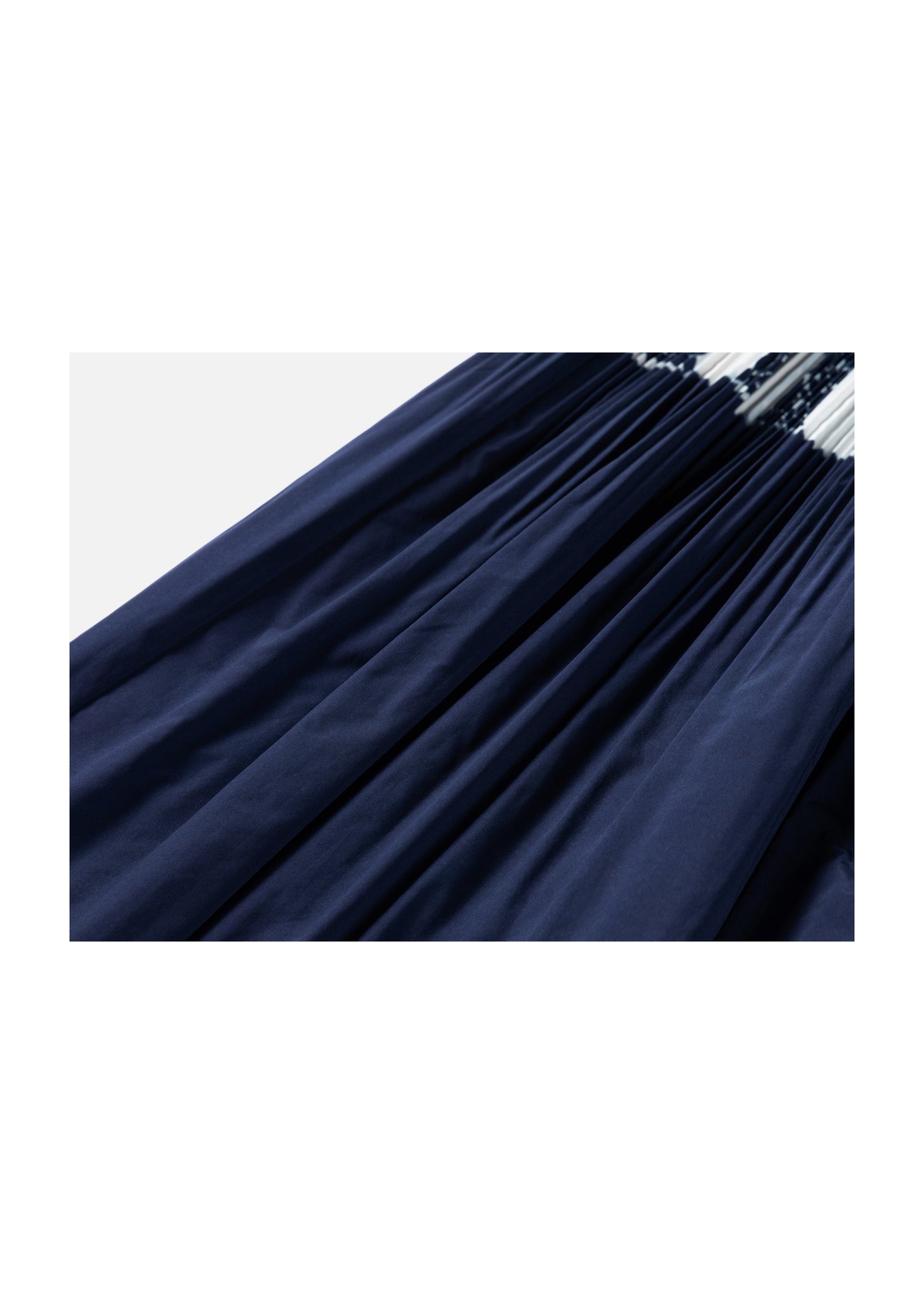 Ethnic Polyester Skirt | Navy