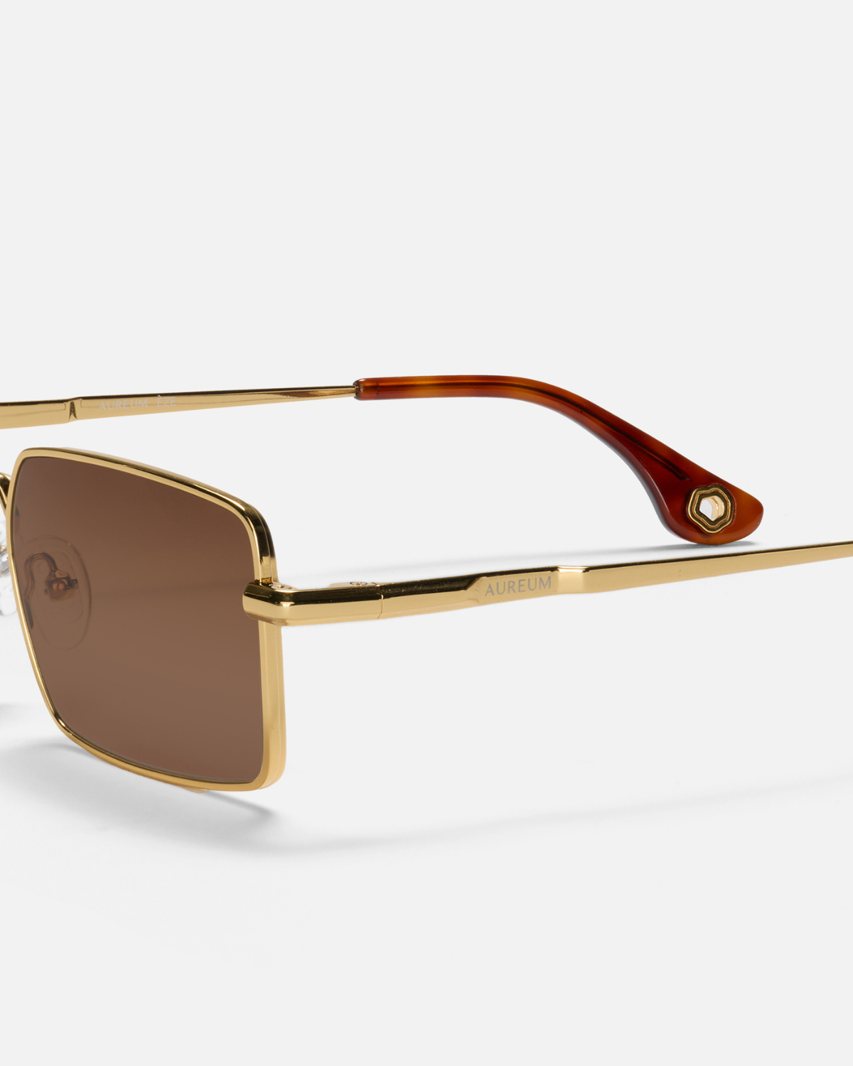 Eze Sunglasses | Gold | Smokey Grey Lens