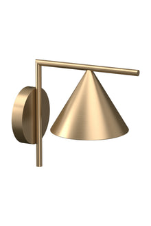 Captain Flint Outdoor Wall 3000K 1-10V | Brass