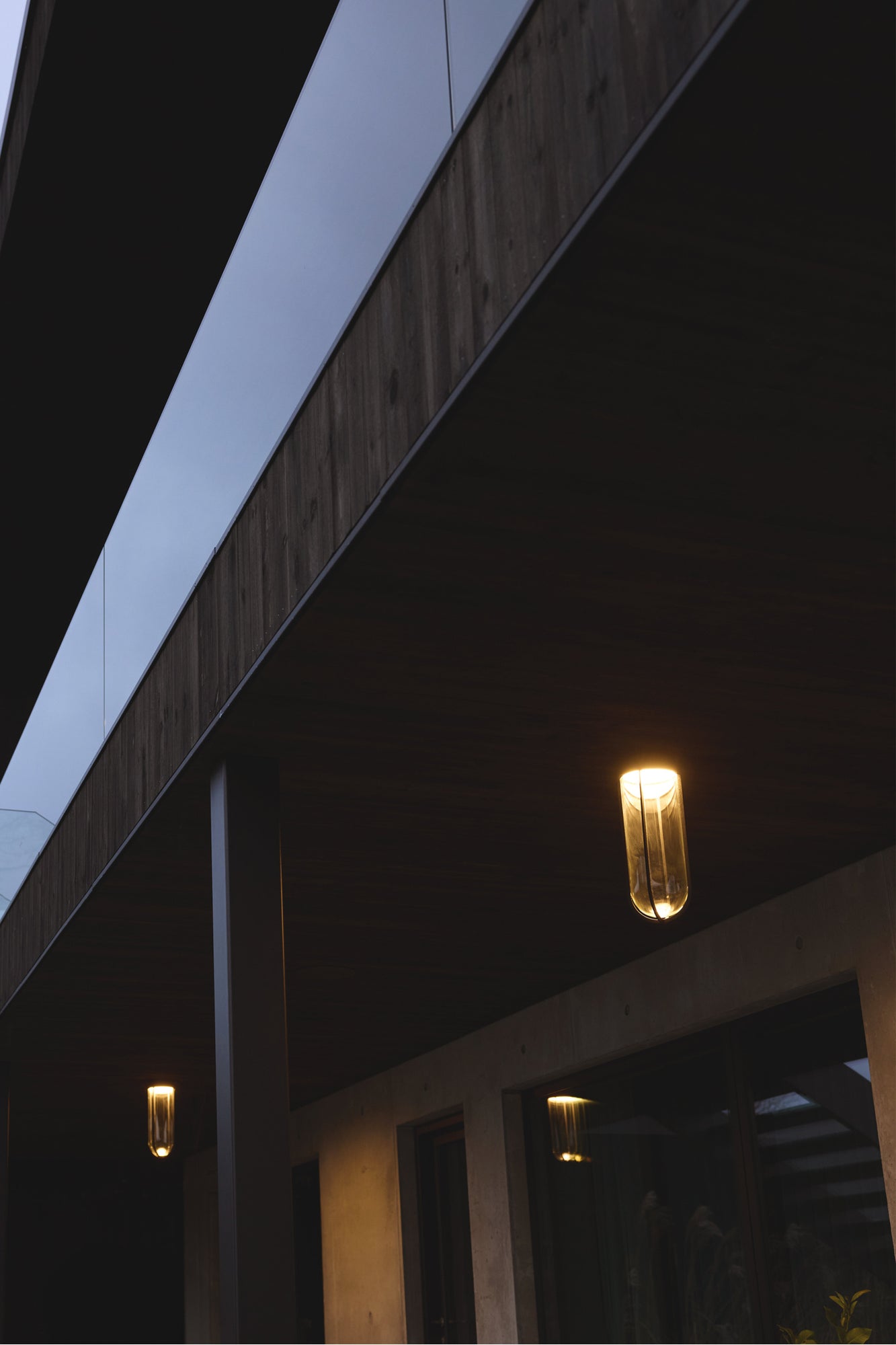 In Vitro Outdoor Ceiling 3000K 1-10V | Forest Green