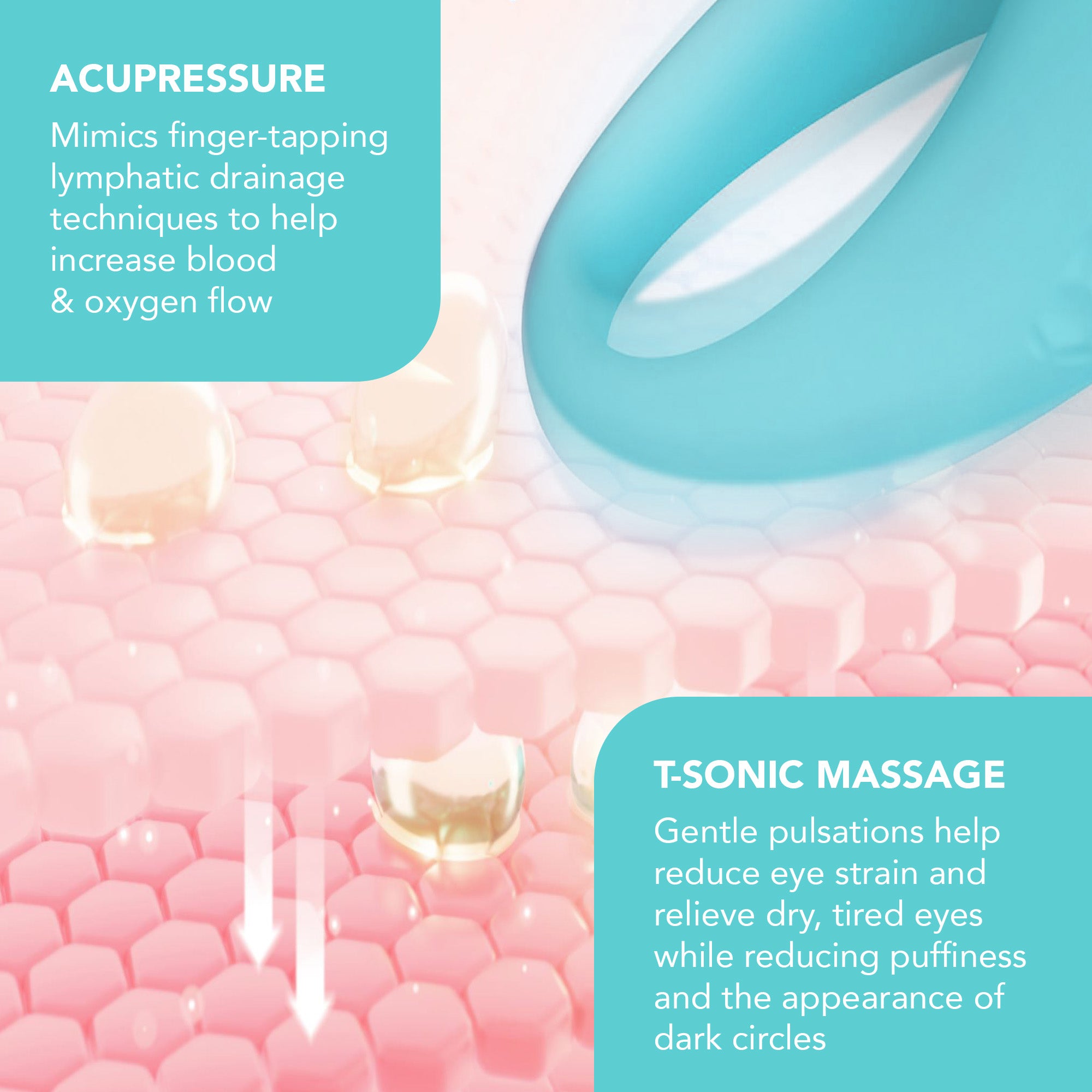 IRIS 2 Eye Massager | Mint