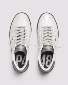 Women | Monza Sneaker | Metal/White