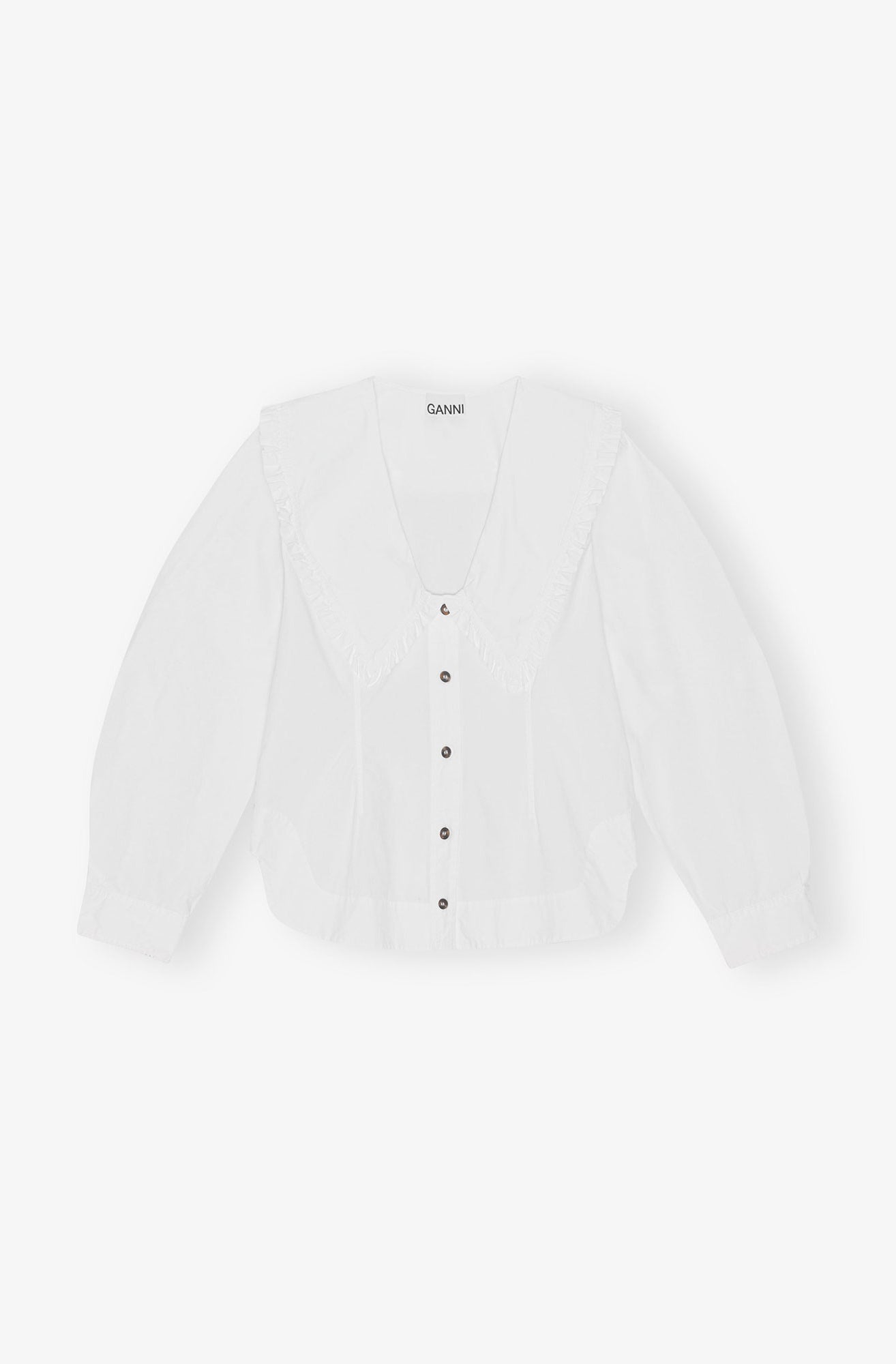 V-Neck Shirt | Bright White