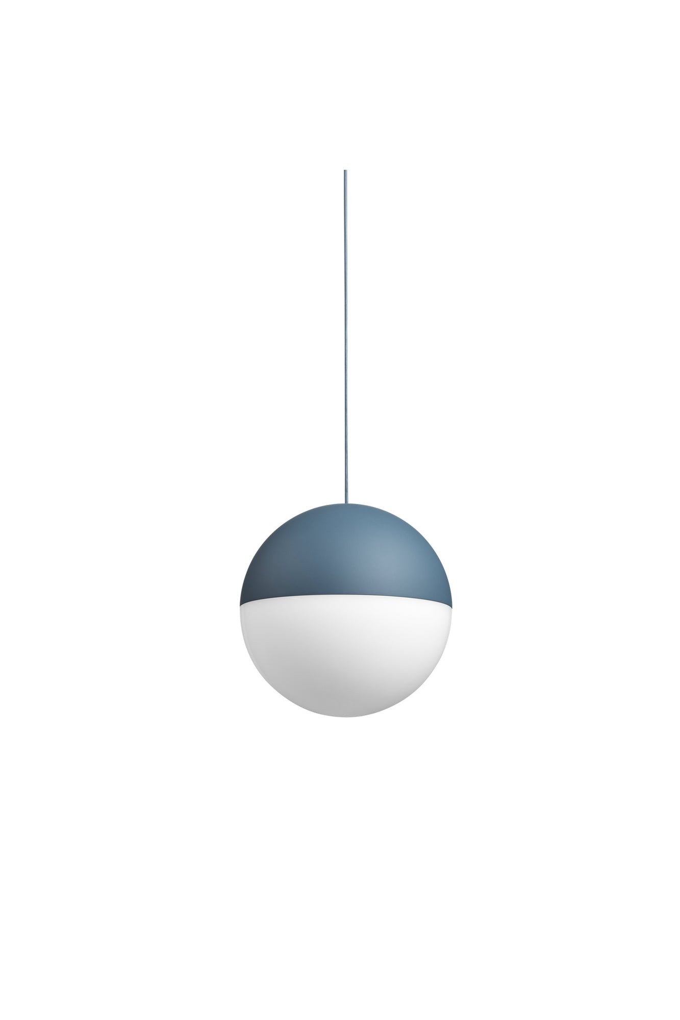 String Light Sphere Suspension 12m | Blue