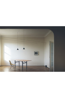 String Light Cone Suspension 22m App | Black