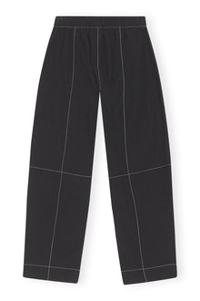 Elasticated Curve Pants | Black