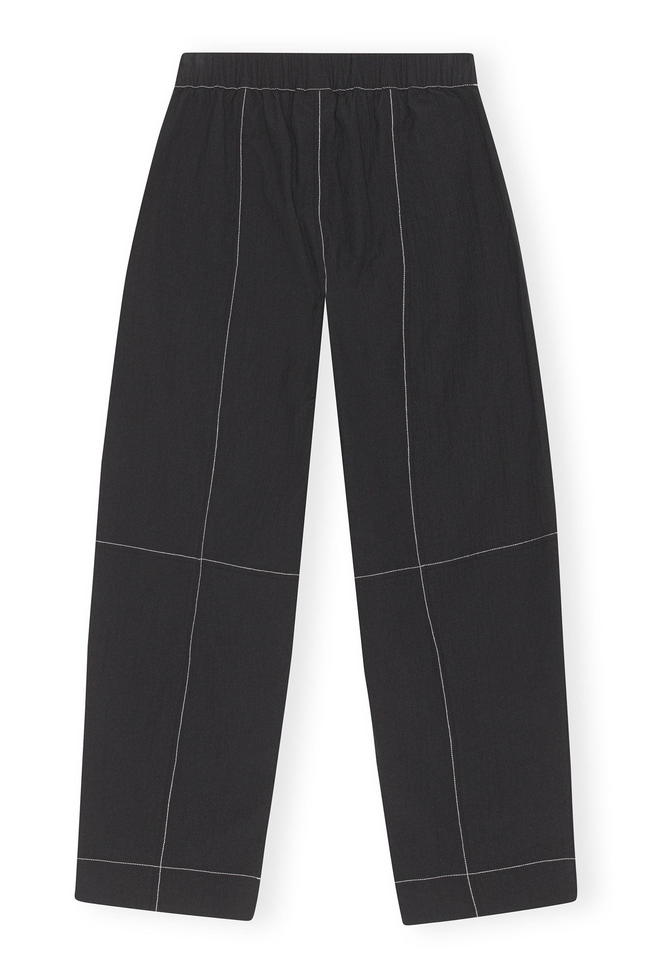 Elasticated Curve Pants | Black