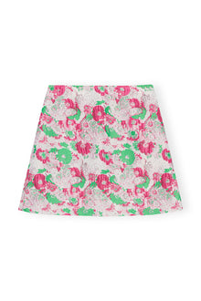 3D Jacquard Mini Skirt | Sugar Plum