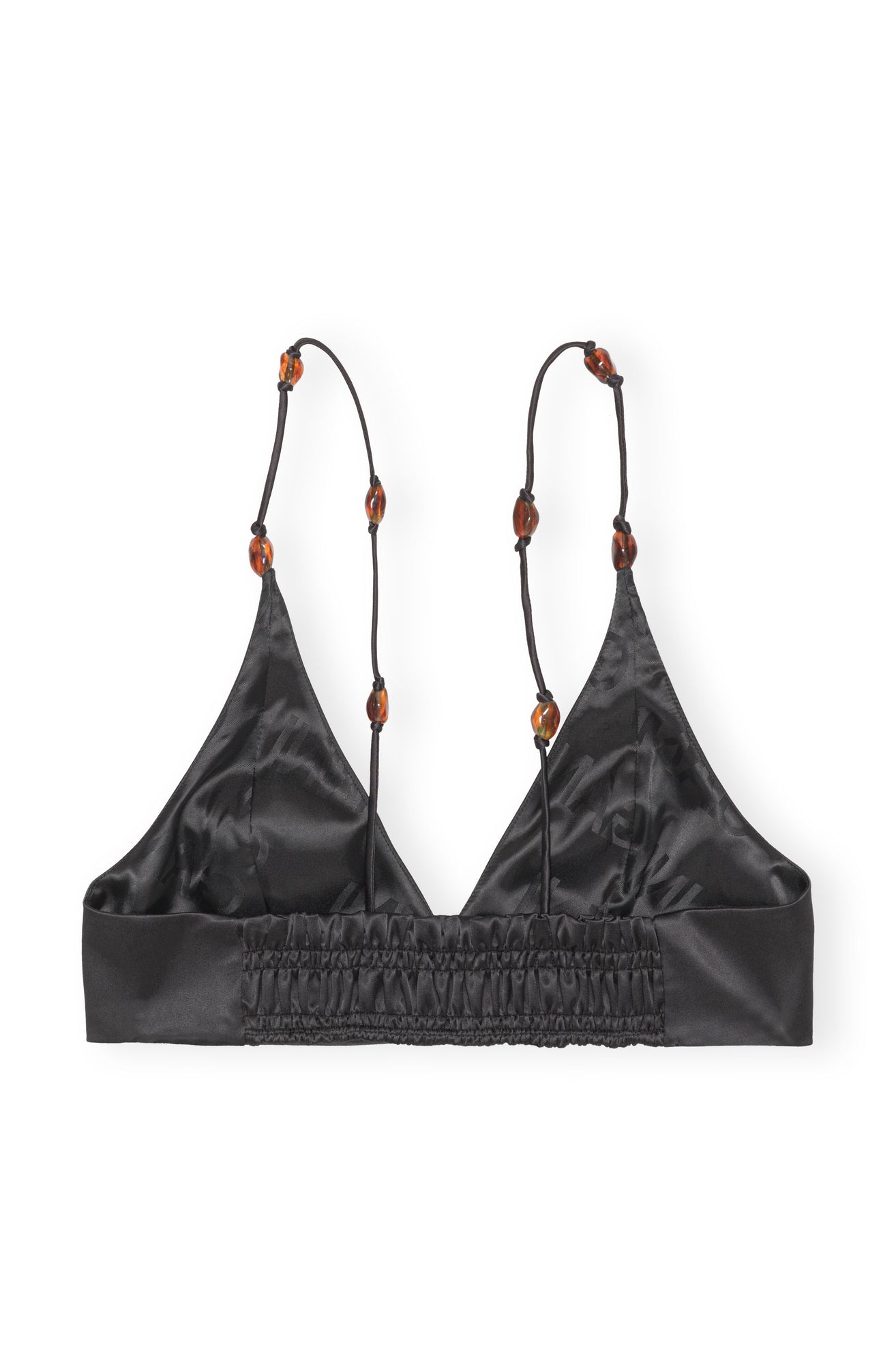 Double Satin Top | Black