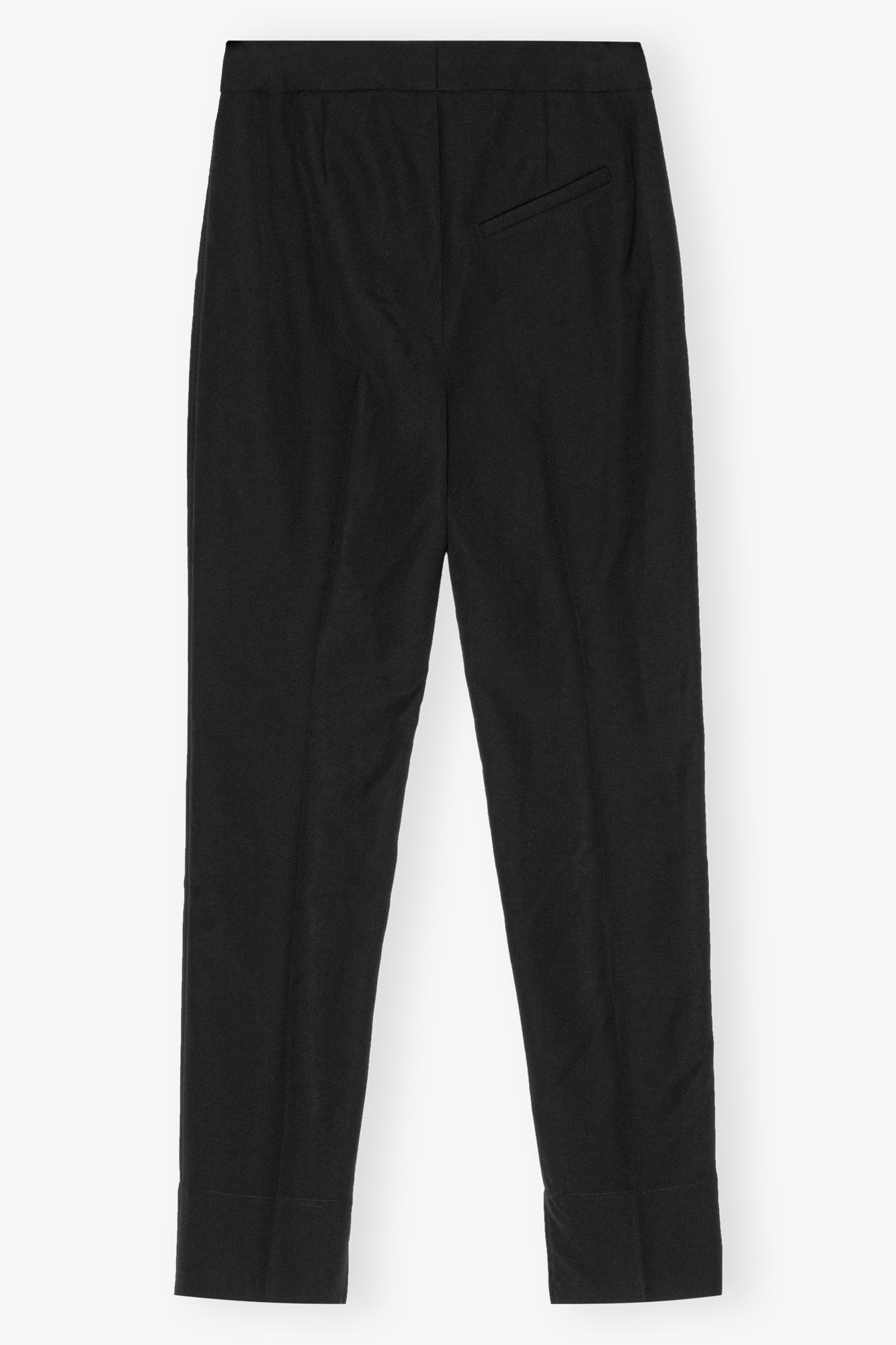 Light Twill Suiting Pants | Black