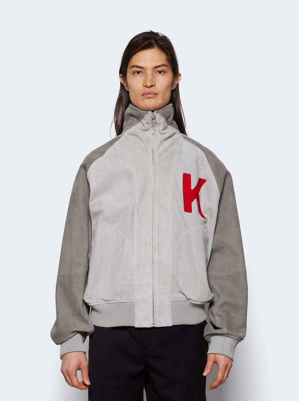 Men | Kenzo | Classic Bomber Jacket | Rinsed Blue