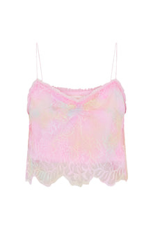 Ferni Tie-Dye Lace Cami Top | Rainbow Sprinkles